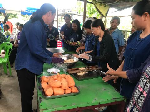 โครงการวิสาหกิจชุมชน กลุ่มแปรรูปผลิตภัณฑ์อาหารบ้านโสน ประจำปีงบประมาณ 2566