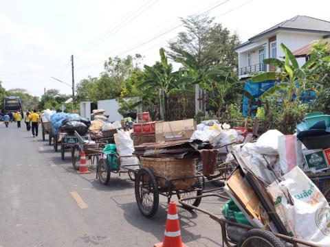 โครงการบริหารจัดการขยะมูลฝอย ประจำปีงบประมาณ พ.ศ.๒๕๖๗